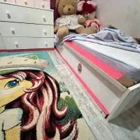 سرویس خواب کودک و نوجوان (فرش و پرده)|تخت و سرویس خواب|سیاهکل, |دیوار