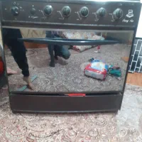 اجاق گاز طرح فر سالمه بدون خط وخش