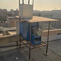 سانترفیوژ دو اسب تک فاز دو خازن با پایه و سایبان