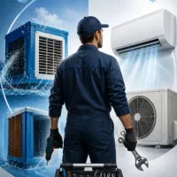 تعمیرات و نصب کولر گازی وآبی