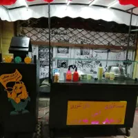 میز آش و فرنی و ذرت مکزیکی با سایه بان|کافی‌شاپ و رستوران|قم, سالاریه|دیوار