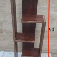 *کتابخانه استند چوبی*|کتابخانه، شلف، قفسه‌های دیواری|کرج, جهان‌شهر|دیوار