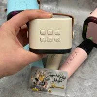 اسپیکر بلوتوثی میکروفن دار با رقص نور K12 اصلی|پخش‌کننده همراه|کرج, گلشهر|دیوار