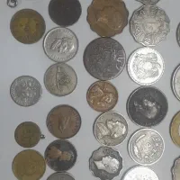 سکه های قدیمی وکلکسیونی|کلکسیون سکه، تمبر، اسکناس|اهواز, زندوکیلی|دیوار