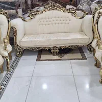 مبل سلطنتی کلاسیک ۷نفره تمام چوب|مبلمان خانگی و میز عسلی|تبریز, |دیوار