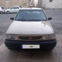 پراید دوگانه سوزکارخانه مدل۸۷ رنگ بژ کپسول تازه