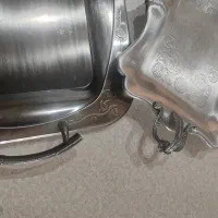 سوفله خوری برزیلی به اضافه دو عدد سینی استیل|ظروف سرو و پذیرایی|تهران, فاطمی|دیوار