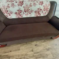 مبل هفت نفره جنس خوب همراه بامیزو چهارگل میز