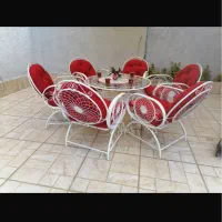 صندلی تاب اتشدان چتر پایه کنار طرح اینو باغی ویلای|صندلی و نیمکت|تهران, اکباتان|دیوار