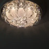 یک جفت لوستر سقفی ال ای دی بسیار زیبا چند حالته