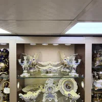 ظرف دکوری کشکول متوسط کرم لیلی مجنون لمونژ وارداتی|ظروف سرو و پذیرایی|مشهد, کوی المهدی|دیوار