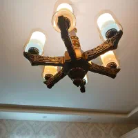 دو عدد لوستر فروشی