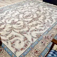 یک تخته فرش ۱۲ متری کاشان گل برجسته در حد نو|فرش|تهران, دریاچه شهدای خلیج فارس|دیوار