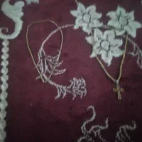 گردنبند طلایی ست
