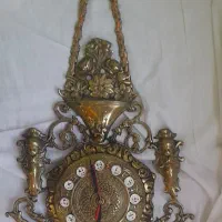 ساعت دیواری تمام برنز اصل