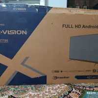 تلویزیون ال ای دی 43اینچ ایکس ویژن هوشمند|تلویزیون و پروژکتور|مشهد, هفت تیر (نه دره)|دیوار
