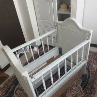 تخت کودک کنار مادر|تخت و سرویس خواب|تهران, سازمان برنامه شمالی|دیوار