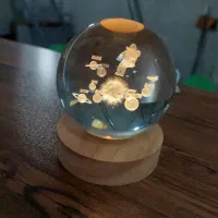 آباژور و گوی|چراغ خواب و آباژور|چهارباغ, |دیوار