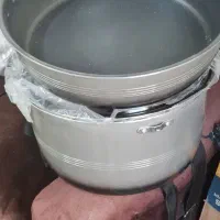 قابلمه وماهی تابه نسوز قدیمی نو وآک
