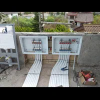 تاسیسات لوله کشی پکیج استخر جکوزی گرمایش از کف