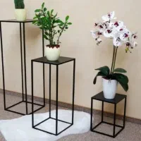 استند گلدان فلزی شیک و مدرن