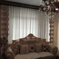 دکور پرده دوطرف