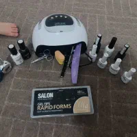 کاشت ناخن یووی لاک ژل
