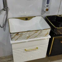 روشویی کابینتی مدل آیلار ابعاد 35*50|لوازم سرویس بهداشتی|ساوه, |دیوار