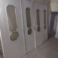 درب چوبی  مقاوم وسنگین بدون چهارچوب