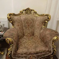مبل استیل ۷ نفره به همراه ۲ عدد صندلی میزبان|مبلمان خانگی و میز عسلی|تهران, نصرت|دیوار
