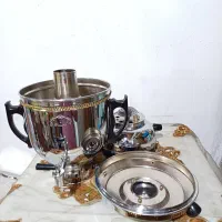 سماور گازی ۶لیتری گلستان نو استفاده نشده|سماور، چای‌ساز، قهوه‌ساز|تهران, هاشمی|دیوار