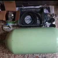 کپسول سی ان جی cngبا کلیه متعلقات نو پلمپ