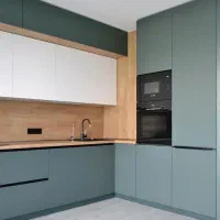 ساخت کابینت کمد دیواری دربهای چوبی