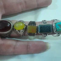 چند تا انگشتر نقره عقیق|بدلیجات|تهران, افسریه شمالی|دیوار