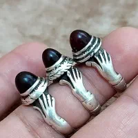 انگشتر نقره دست دلبر کهنه دستساز