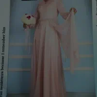 لباس مجلسی نگین دوز شده در حد نو