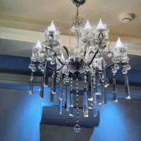 لوستر ۶ شاخه ۹ لامپ