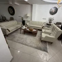 مبل ۸ نفره چستر با چوب راش درجه یک|مبلمان خانگی و میز عسلی|گرگان, |دیوار