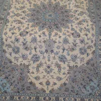 فرش گل ابریشم کاشان