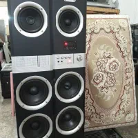 اسپیکر بزرگ فلش خور تمیز در حد نو دو عدد