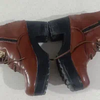 نیم پوتین چرم|کیف، کفش، کمربند|نوشین شهر, |دیوار