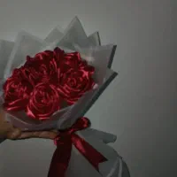 گل روبانی قرمز اماده