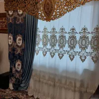 پرده کامل با کتیبه در حد نو