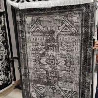قالیچه ابریشم صنعتی یک در یک و نیم مینی سایز62|فرش|مشهد, کشف|دیوار