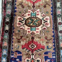 قالیچه دست باف قرمز|فرش|رودهن, |دیوار