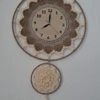 (ساعت) دیواری دستبافت