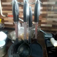 کفگیرملاقه پایه قابلمه