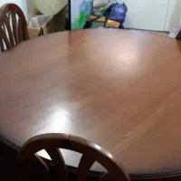 میز و صندلی ناهارخوری ۸ نفره چوبی سالم|میز و صندلی غذاخوری|تهران, والفجر (افسریه)|دیوار