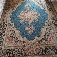 دو تخته فرش ۹ متری طرح ابریشم فرهی ۱۲۰۰ شانه|فرش|لنگرود, |دیوار