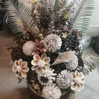 گلدان و گل مصنوعی|گل مصنوعی|یزد, |دیوار